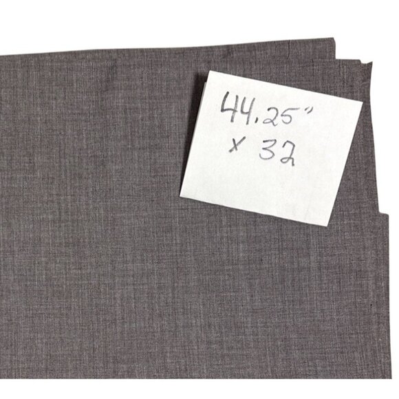 Gray Linen Fabric Medium Weight 32" X 44" Sewing & Craft Material - Picture 1 of 6